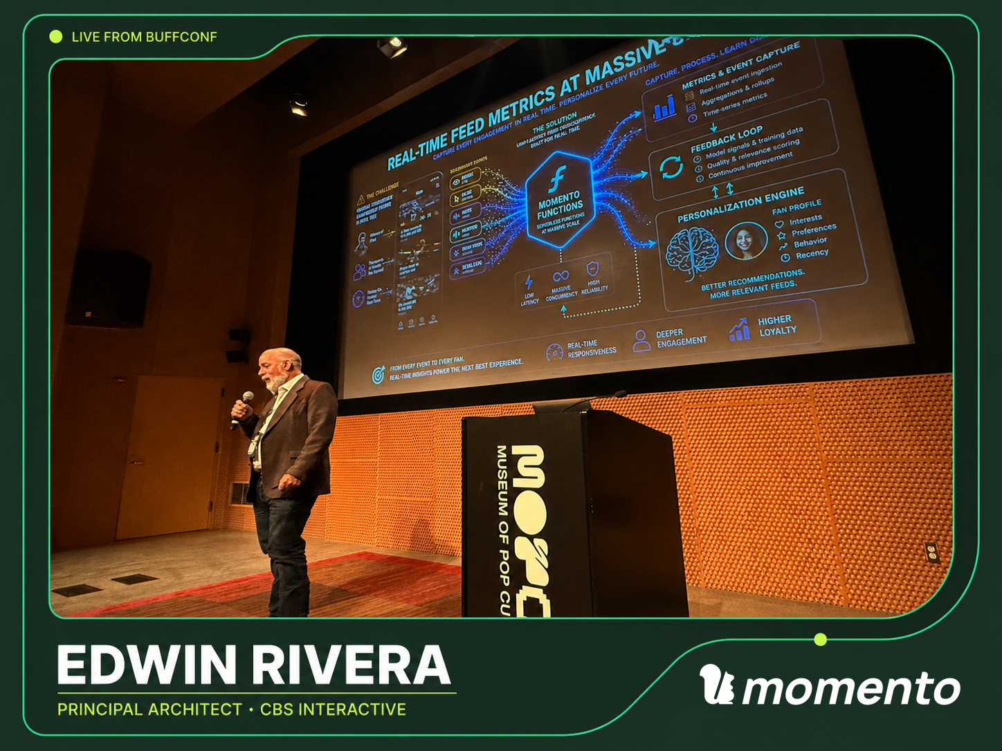 Edwin Rivera at BuffConf 2026.