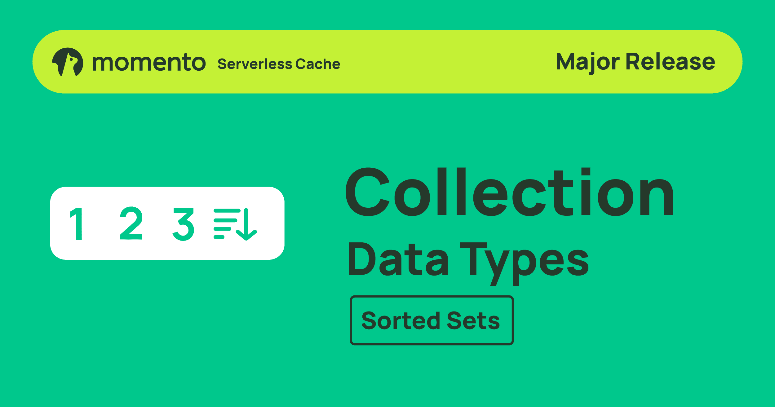 Momento sorted-set collection data types release graphic