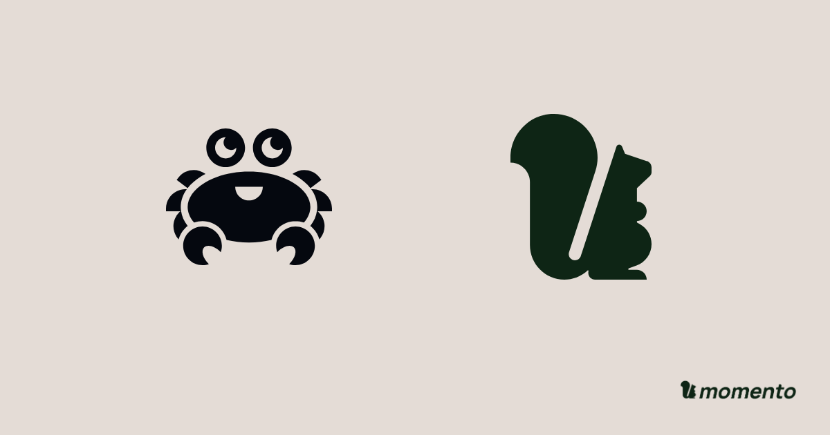 Aiven for Valkey and Momento Cache icons with Momento branding