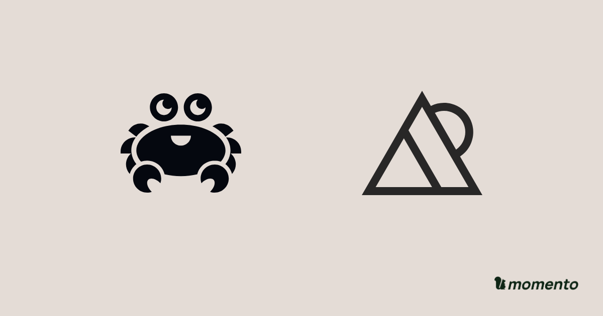 Aiven for Valkey and Percona for Valkey icons with Momento branding