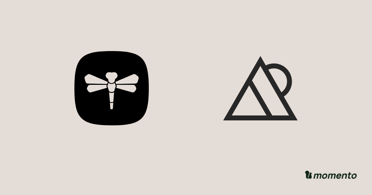 Dragonfly Cloud and Percona for Valkey icons with Momento branding