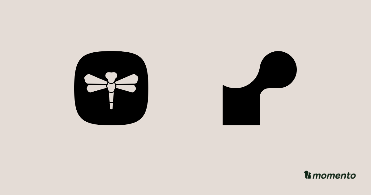 Dragonfly Cloud and Render Key Value icons with Momento branding