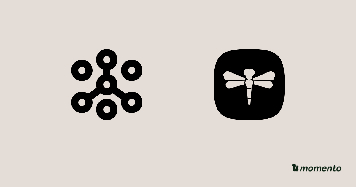 OCI Cache and Dragonfly Cloud icons with Momento branding