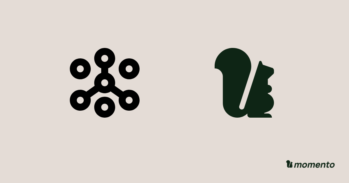 OCI Cache and Momento Cache icons with Momento branding