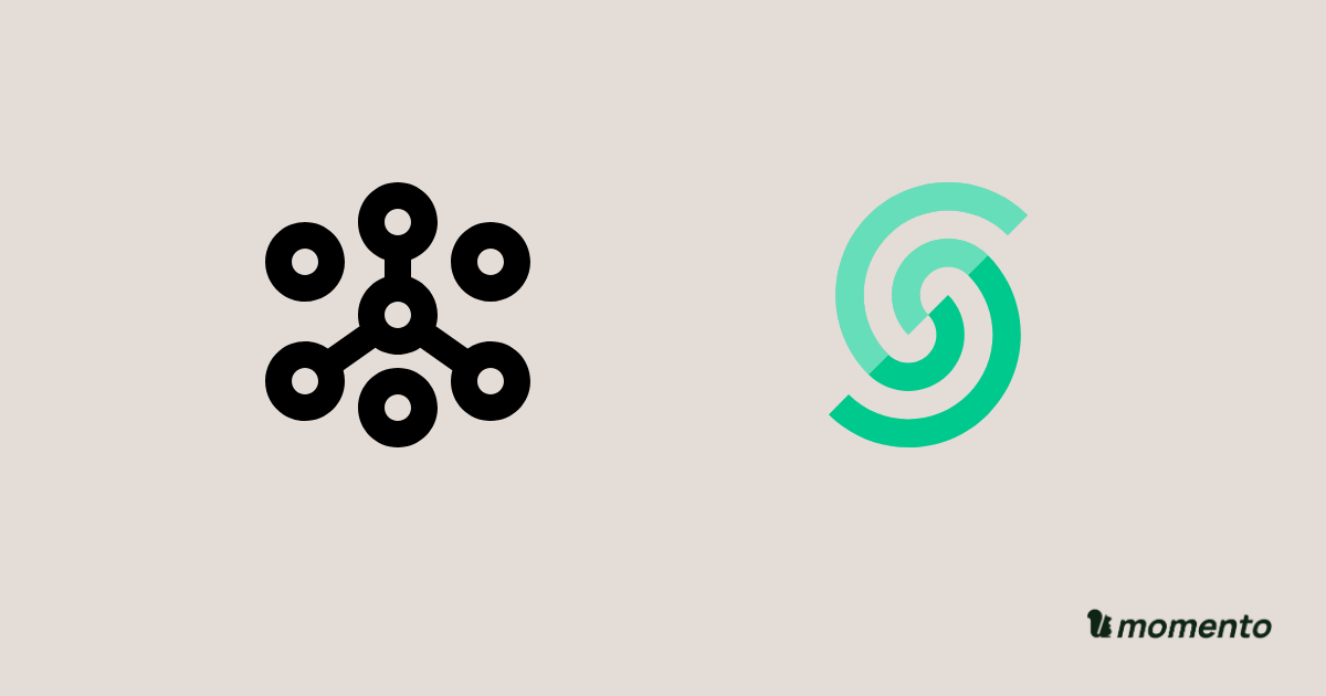 OCI Cache and Upstash icons with Momento branding