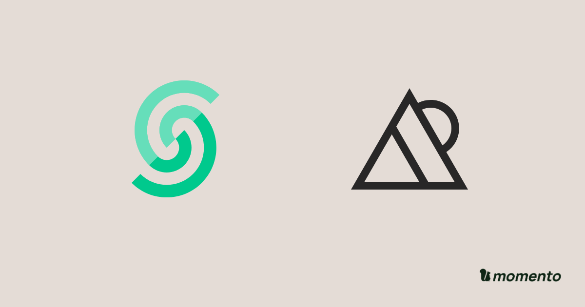 Upstash and Percona for Valkey icons with Momento branding