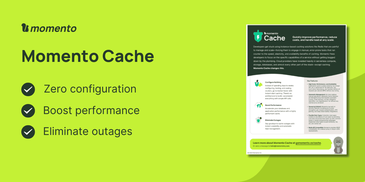 Momento Cache SB Banner